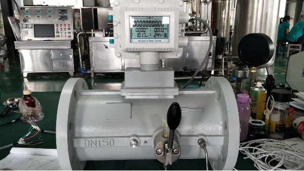 两台DN150气体涡轮流量计准备发货-jinnian金年会